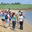 Teachers with Bart Merrick and Chris Petrone